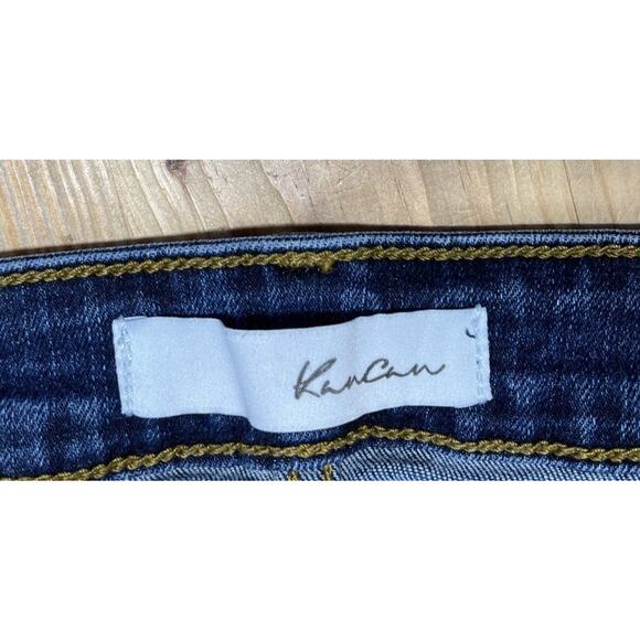 KanCan skinny jeans Women's Distressed Raw Bottom size 13/30 - Picture 3 of 7